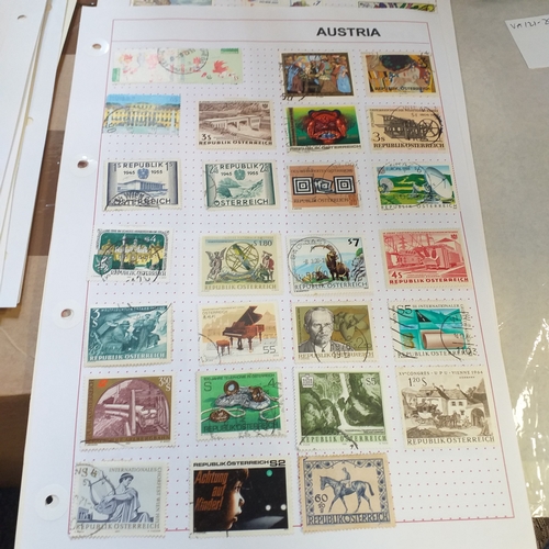 160 - Austria collection on approx 40+ album pages from early to mid 1980's, mint/used includes selection ... 