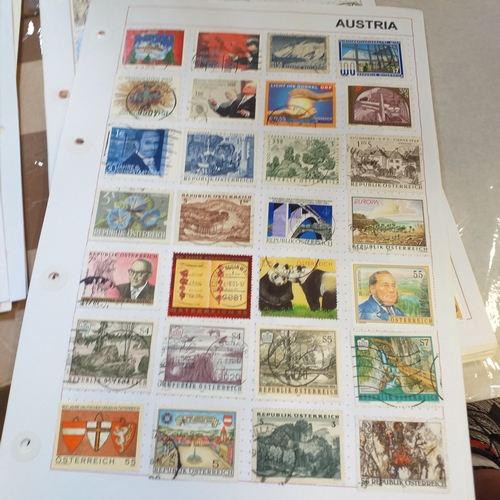 160 - Austria collection on approx 40+ album pages from early to mid 1980's, mint/used includes selection ... 