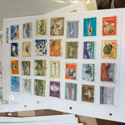 160 - Austria collection on approx 40+ album pages from early to mid 1980's, mint/used includes selection ... 