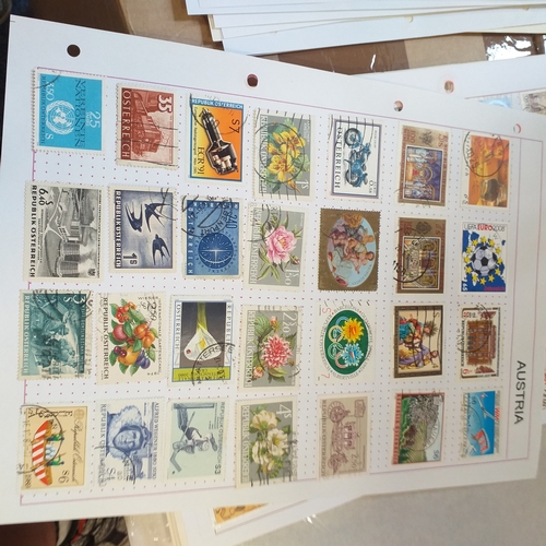 160 - Austria collection on approx 40+ album pages from early to mid 1980's, mint/used includes selection ... 