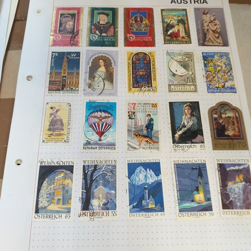 160 - Austria collection on approx 40+ album pages from early to mid 1980's, mint/used includes selection ... 
