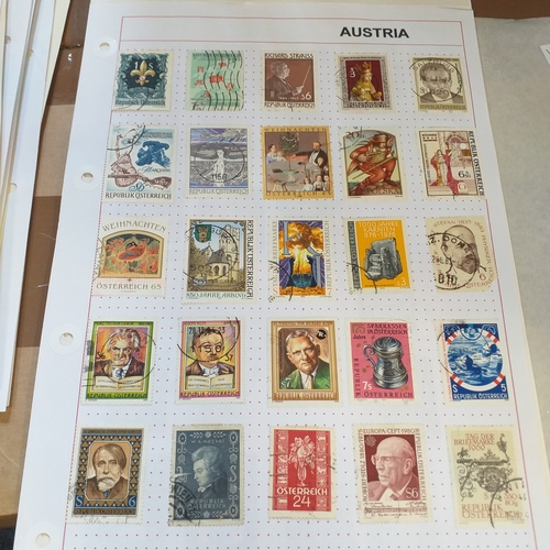 160 - Austria collection on approx 40+ album pages from early to mid 1980's, mint/used includes selection ... 