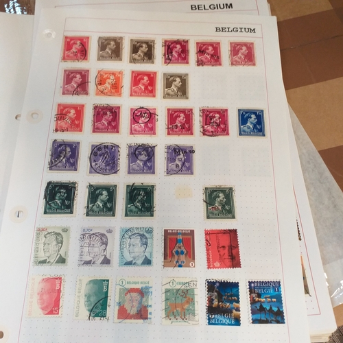 160 - Austria collection on approx 40+ album pages from early to mid 1980's, mint/used includes selection ... 