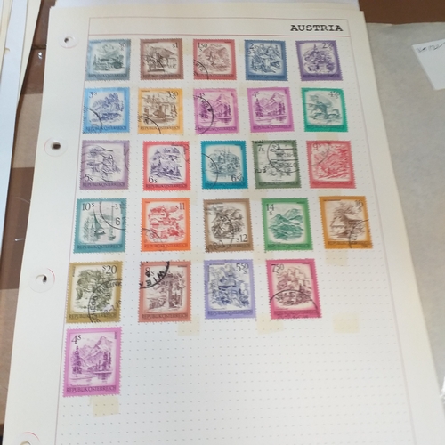 160 - Austria collection on approx 40+ album pages from early to mid 1980's, mint/used includes selection ... 
