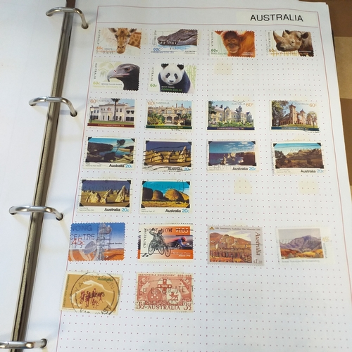 162 - Australia collection on Hagners stock cards and album pages housed in a 4 ring binder, includes page... 