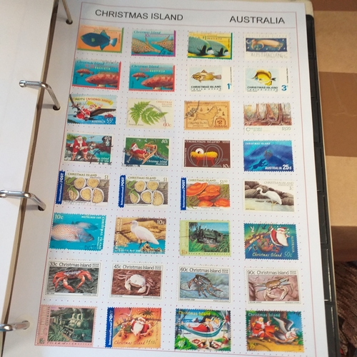 162 - Australia collection on Hagners stock cards and album pages housed in a 4 ring binder, includes page... 
