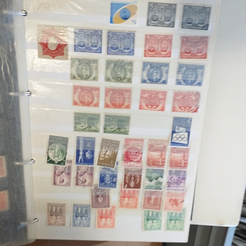 162 - Australia collection on Hagners stock cards and album pages housed in a 4 ring binder, includes page... 