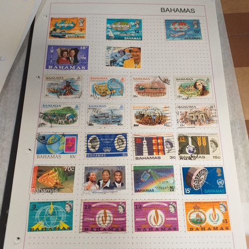 165 - Bahamas small collection mint and used on 15+ Hagners / album pages, early to 2004 approx.