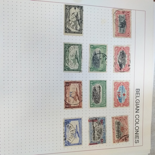 169 - Belgium colonies (Congo / Ruanda) mint and used on 14 album pages, will repay.