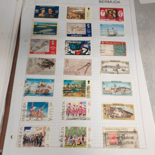 171 - Bermuda small collection on 15+ album pages / stock cards, mint and used, QV values to 1/-, KGVI val... 