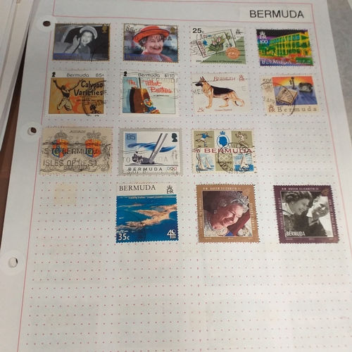 171 - Bermuda small collection on 15+ album pages / stock cards, mint and used, QV values to 1/-, KGVI val... 