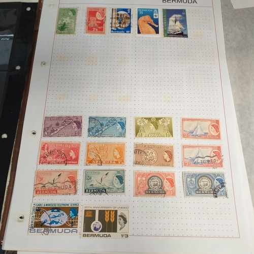 171 - Bermuda small collection on 15+ album pages / stock cards, mint and used, QV values to 1/-, KGVI val... 