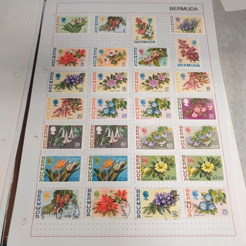 171 - Bermuda small collection on 15+ album pages / stock cards, mint and used, QV values to 1/-, KGVI val... 