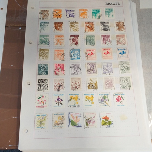 174 - Brazil collection on 20+ album pages, mostly used bulk of the collection from 1930's to mid 2000's.