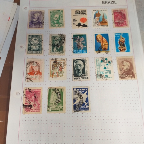 174 - Brazil collection on 20+ album pages, mostly used bulk of the collection from 1930's to mid 2000's.