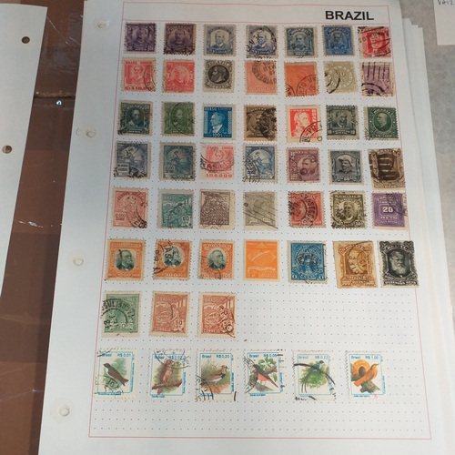 174 - Brazil collection on 20+ album pages, mostly used bulk of the collection from 1930's to mid 2000's.