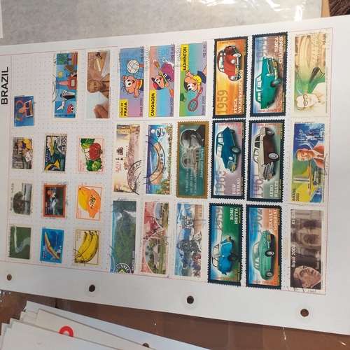 174 - Brazil collection on 20+ album pages, mostly used bulk of the collection from 1930's to mid 2000's.
