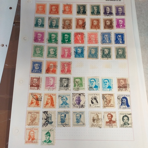 174 - Brazil collection on 20+ album pages, mostly used bulk of the collection from 1930's to mid 2000's.