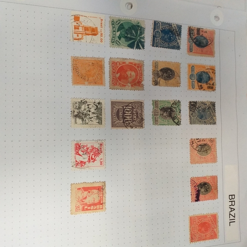 174 - Brazil collection on 20+ album pages, mostly used bulk of the collection from 1930's to mid 2000's.