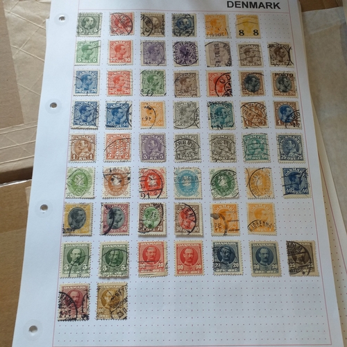 196 - Denmark collection from early to recent, largely used on approx 30 album pages.