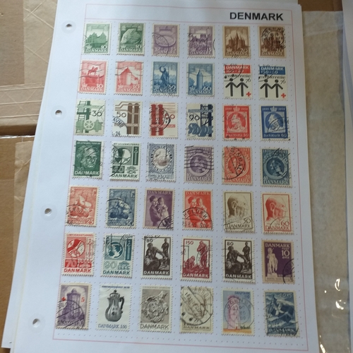 196 - Denmark collection from early to recent, largely used on approx 30 album pages.