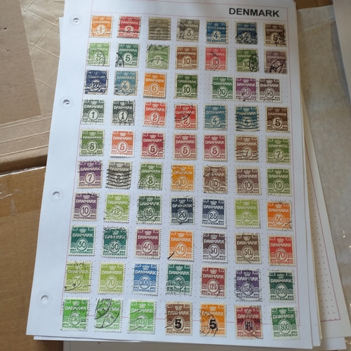 196 - Denmark collection from early to recent, largely used on approx 30 album pages.
