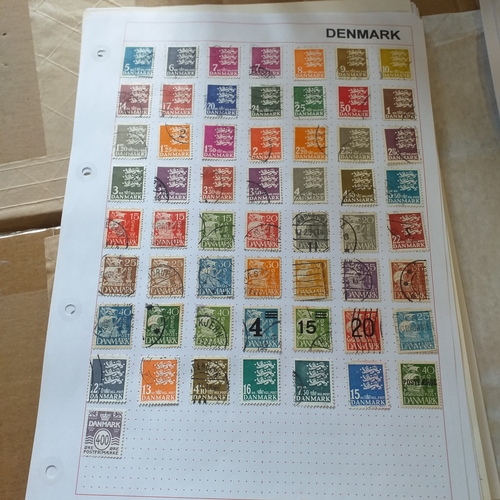 196 - Denmark collection from early to recent, largely used on approx 30 album pages.
