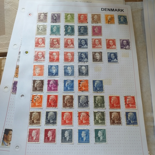 196 - Denmark collection from early to recent, largely used on approx 30 album pages.