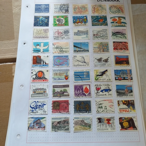 196 - Denmark collection from early to recent, largely used on approx 30 album pages.