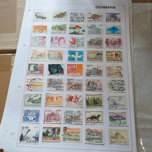 196 - Denmark collection from early to recent, largely used on approx 30 album pages.