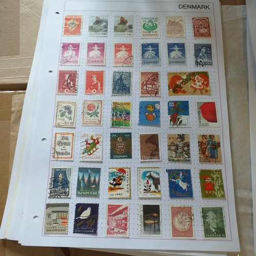 196 - Denmark collection from early to recent, largely used on approx 30 album pages.