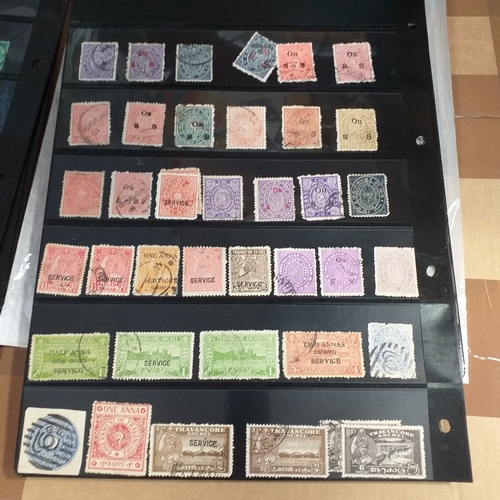 231 - India collection on 40+ album sheets / stock cards from early to 2010 approx, with a selection of In... 