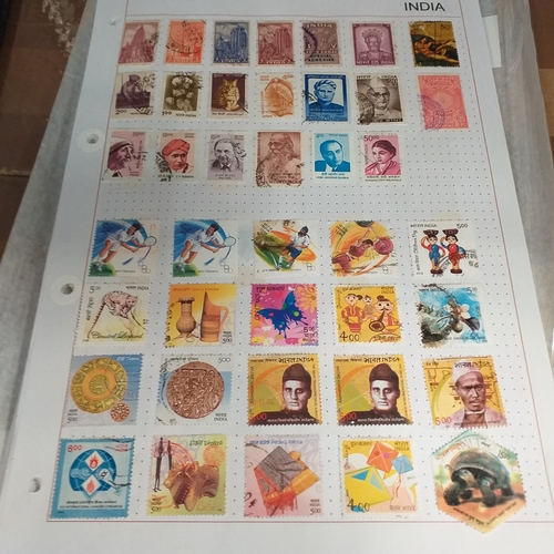 231 - India collection on 40+ album sheets / stock cards from early to 2010 approx, with a selection of In... 