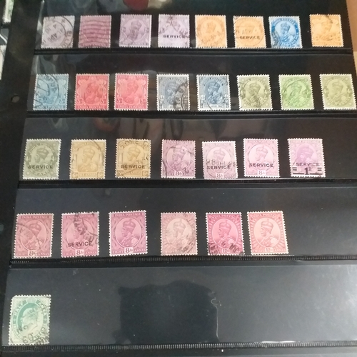 231 - India collection on 40+ album sheets / stock cards from early to 2010 approx, with a selection of In... 