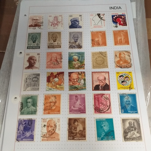231 - India collection on 40+ album sheets / stock cards from early to 2010 approx, with a selection of In... 