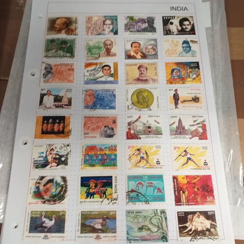 231 - India collection on 40+ album sheets / stock cards from early to 2010 approx, with a selection of In... 