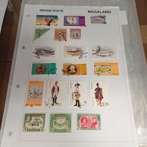231 - India collection on 40+ album sheets / stock cards from early to 2010 approx, with a selection of In... 