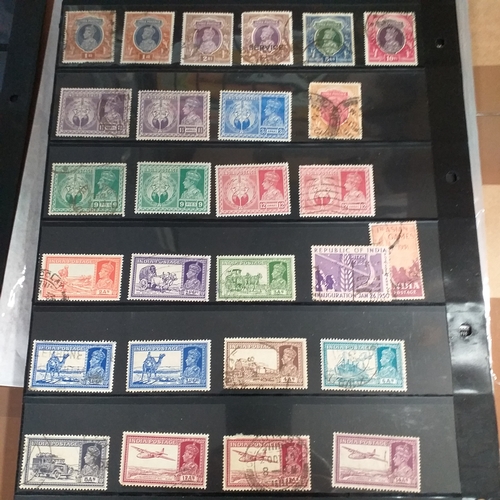 231 - India collection on 40+ album sheets / stock cards from early to 2010 approx, with a selection of In... 