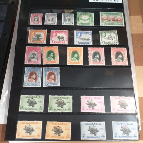231 - India collection on 40+ album sheets / stock cards from early to 2010 approx, with a selection of In... 