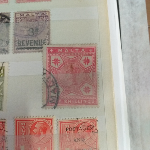 252 - Malta collection on 50+ album pages / stock cards mint used from early with strength in the later QE... 