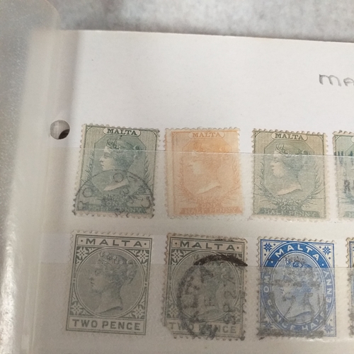 252 - Malta collection on 50+ album pages / stock cards mint used from early with strength in the later QE... 