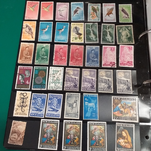 260 - New Zealand collection on Hagners and album pages housed in a 4 ring binder, from early to late 1990... 