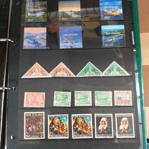 260 - New Zealand collection on Hagners and album pages housed in a 4 ring binder, from early to late 1990... 