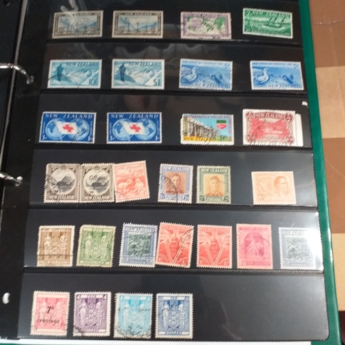 260 - New Zealand collection on Hagners and album pages housed in a 4 ring binder, from early to late 1990... 