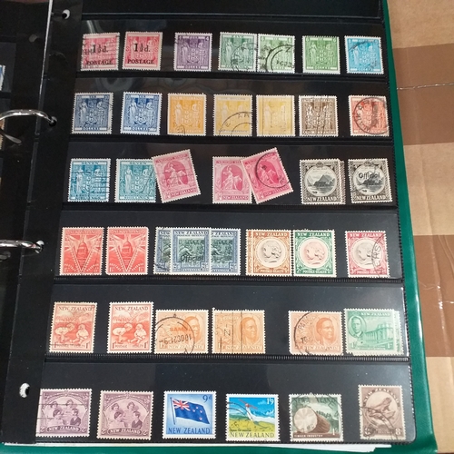 260 - New Zealand collection on Hagners and album pages housed in a 4 ring binder, from early to late 1990... 