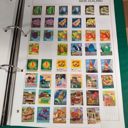 260 - New Zealand collection on Hagners and album pages housed in a 4 ring binder, from early to late 1990... 