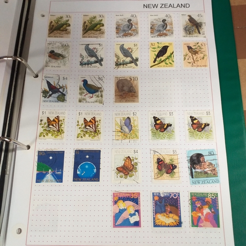 260 - New Zealand collection on Hagners and album pages housed in a 4 ring binder, from early to late 1990... 