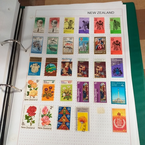 260 - New Zealand collection on Hagners and album pages housed in a 4 ring binder, from early to late 1990... 