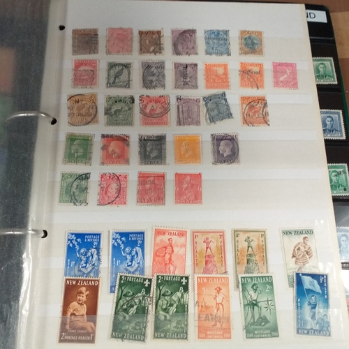 260 - New Zealand collection on Hagners and album pages housed in a 4 ring binder, from early to late 1990... 