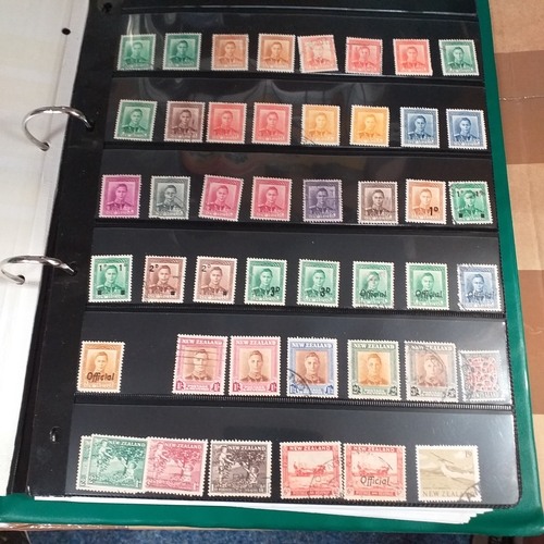 260 - New Zealand collection on Hagners and album pages housed in a 4 ring binder, from early to late 1990... 